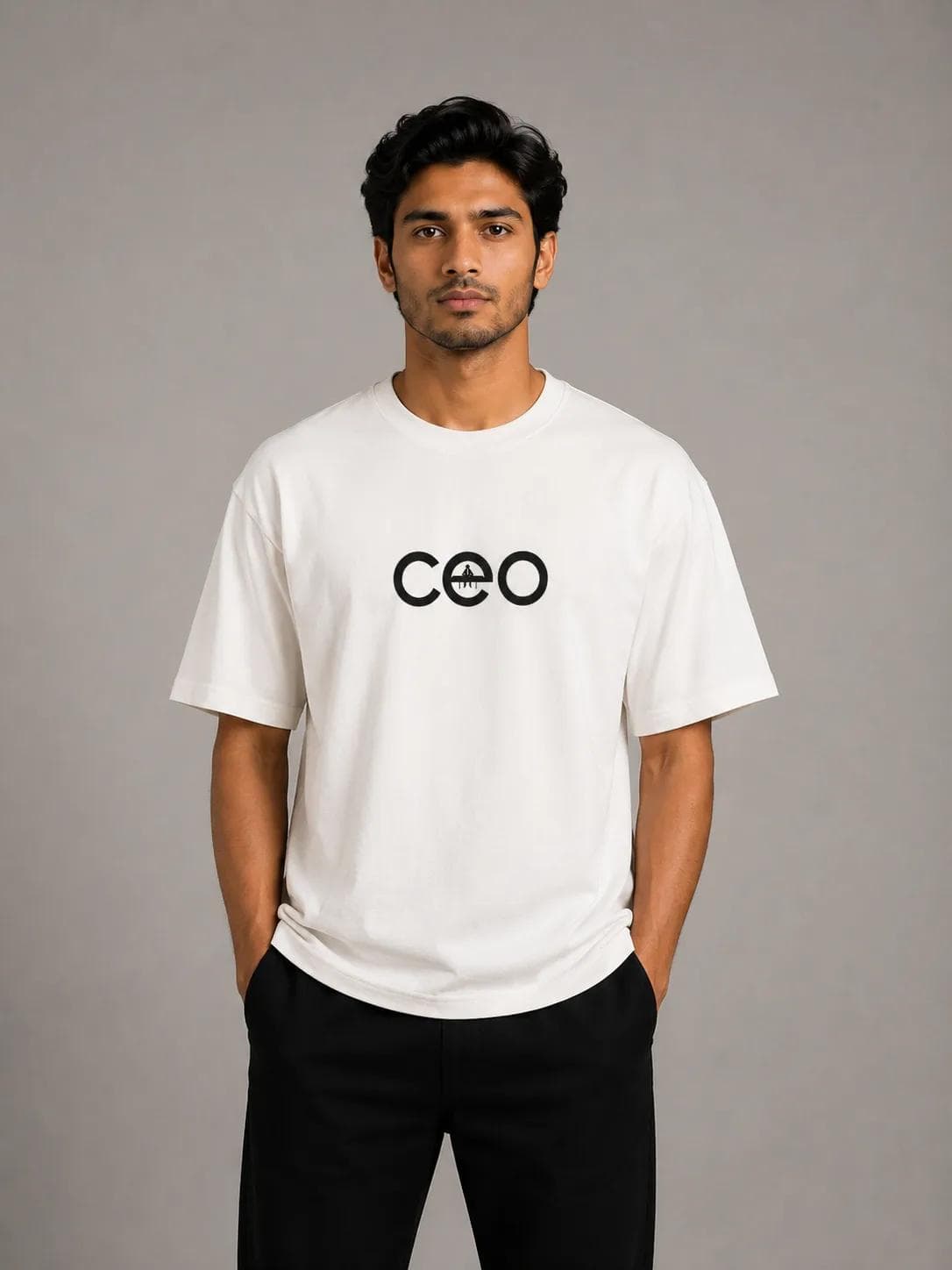 Regular Ceo Print Off-White T-shirt