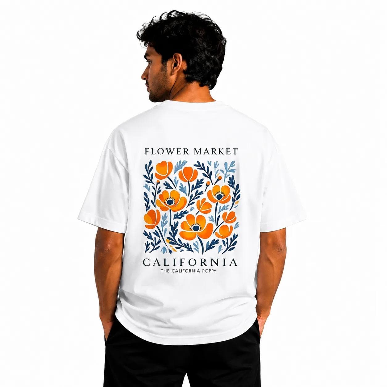 Over Sized Rose print